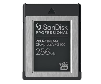 Karta pamięci CFexpress SanDisk Professional PRO-CINEMA CFexpress® VPG400 Type B